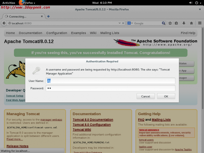 apache tomcat 8 for windows