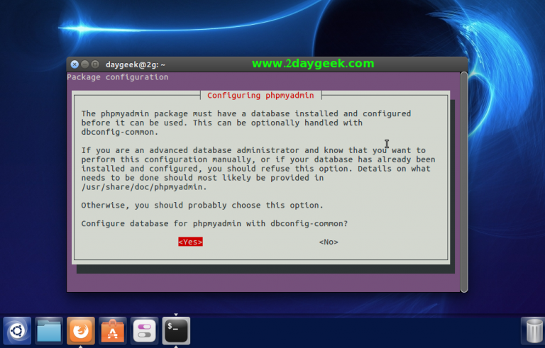 ubuntu install phpmyadmin nginx