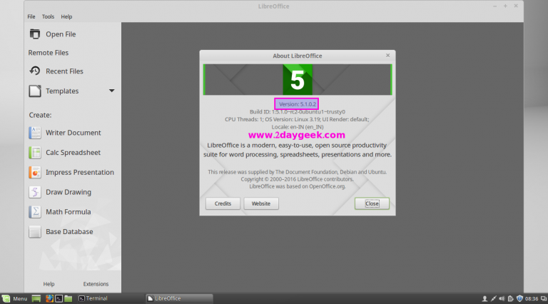 instal LibreOffice 7.6.1