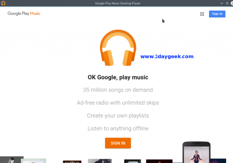 google play music desktop player install guide