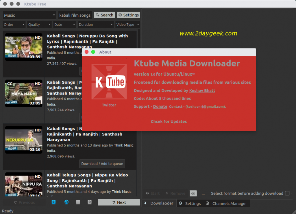 katitube downloader