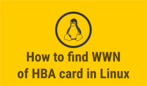 Как посмотреть номер wwn на карте hba на сервере linux