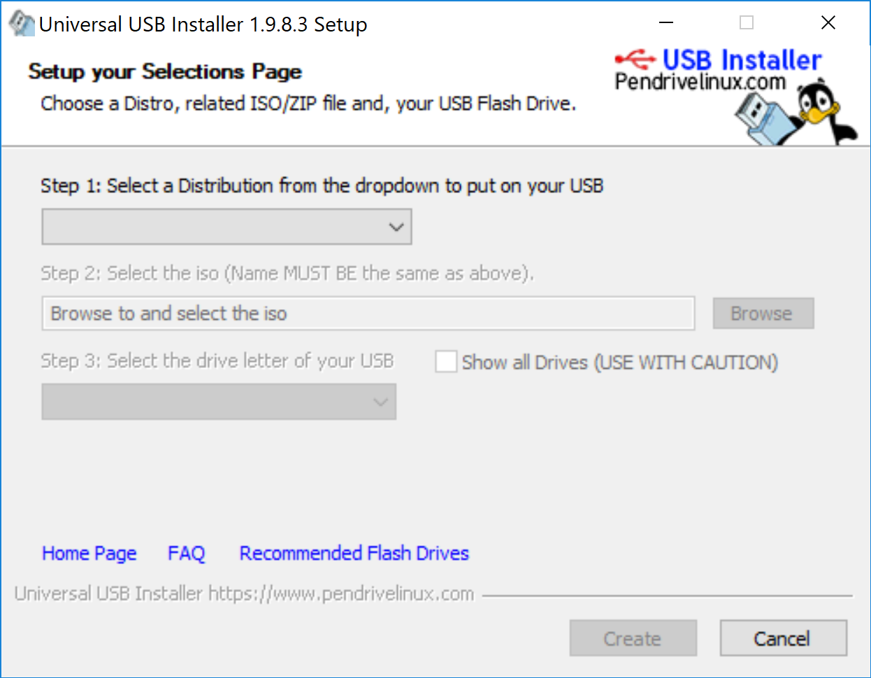 installlable linux iso usb