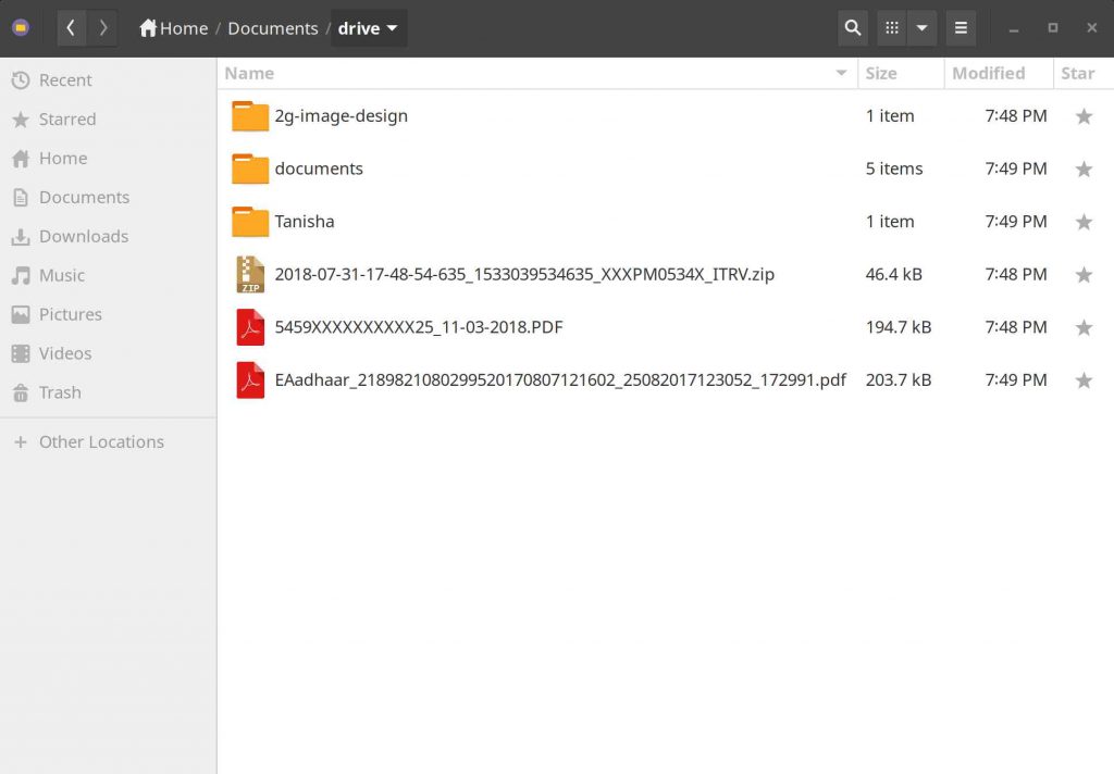 files in local google drive not syncing